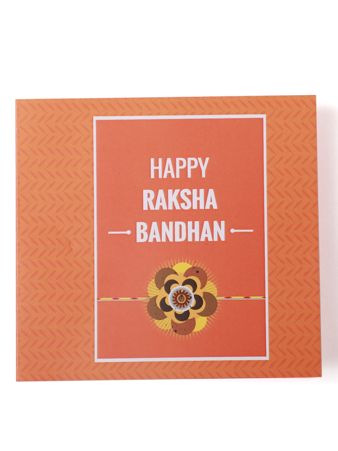 YouBella Rakhi and Greeting Card Combo for Brother (Multi-Colour) (YBRK_78)